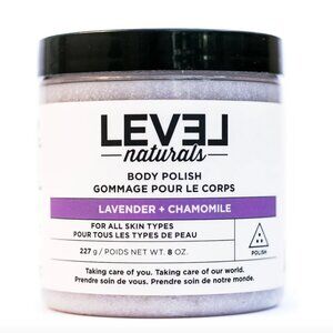 Level Naturals Lavender + Chamomile Body Polish 8 oz